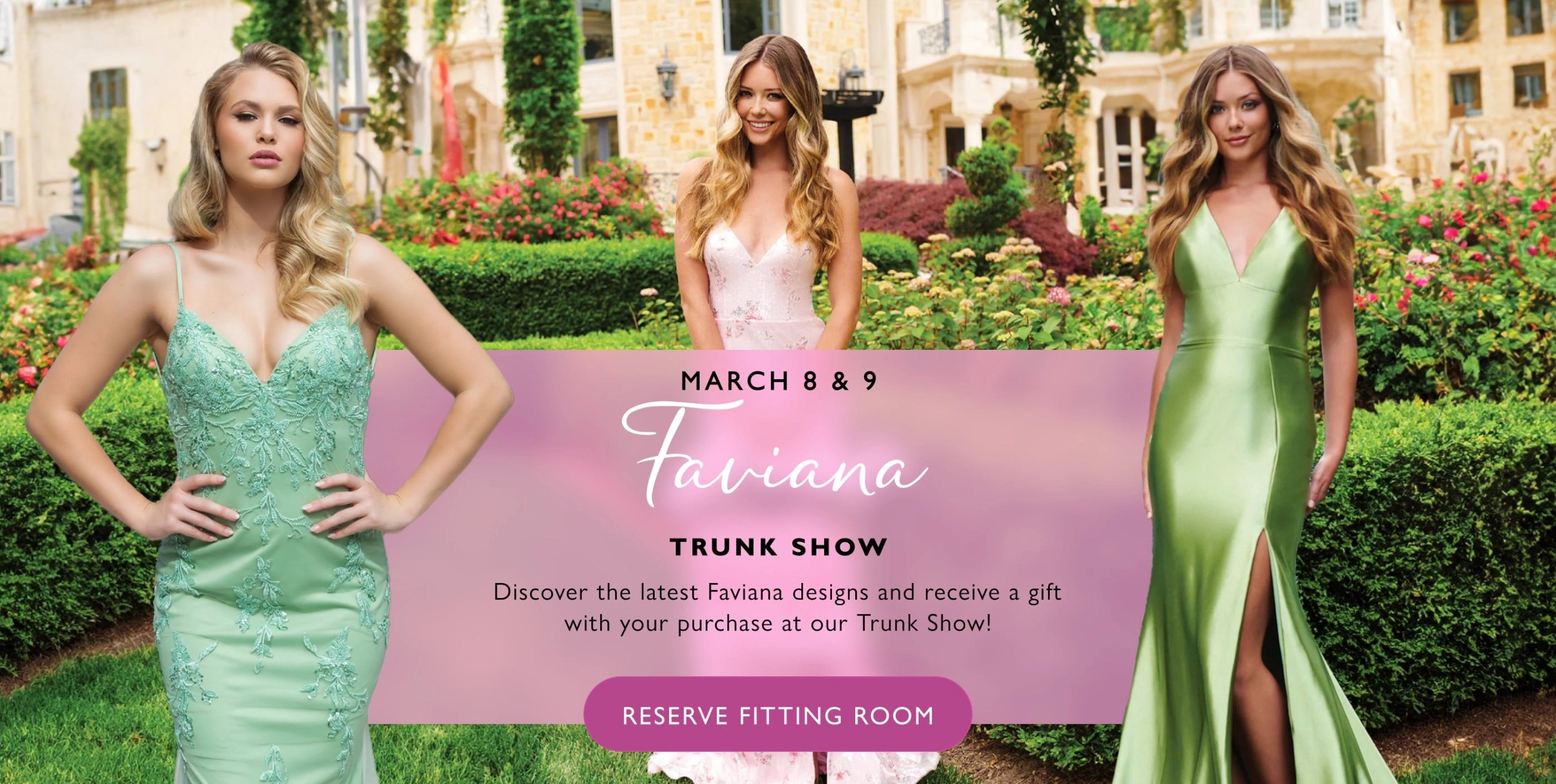 Faviana Trunk Show