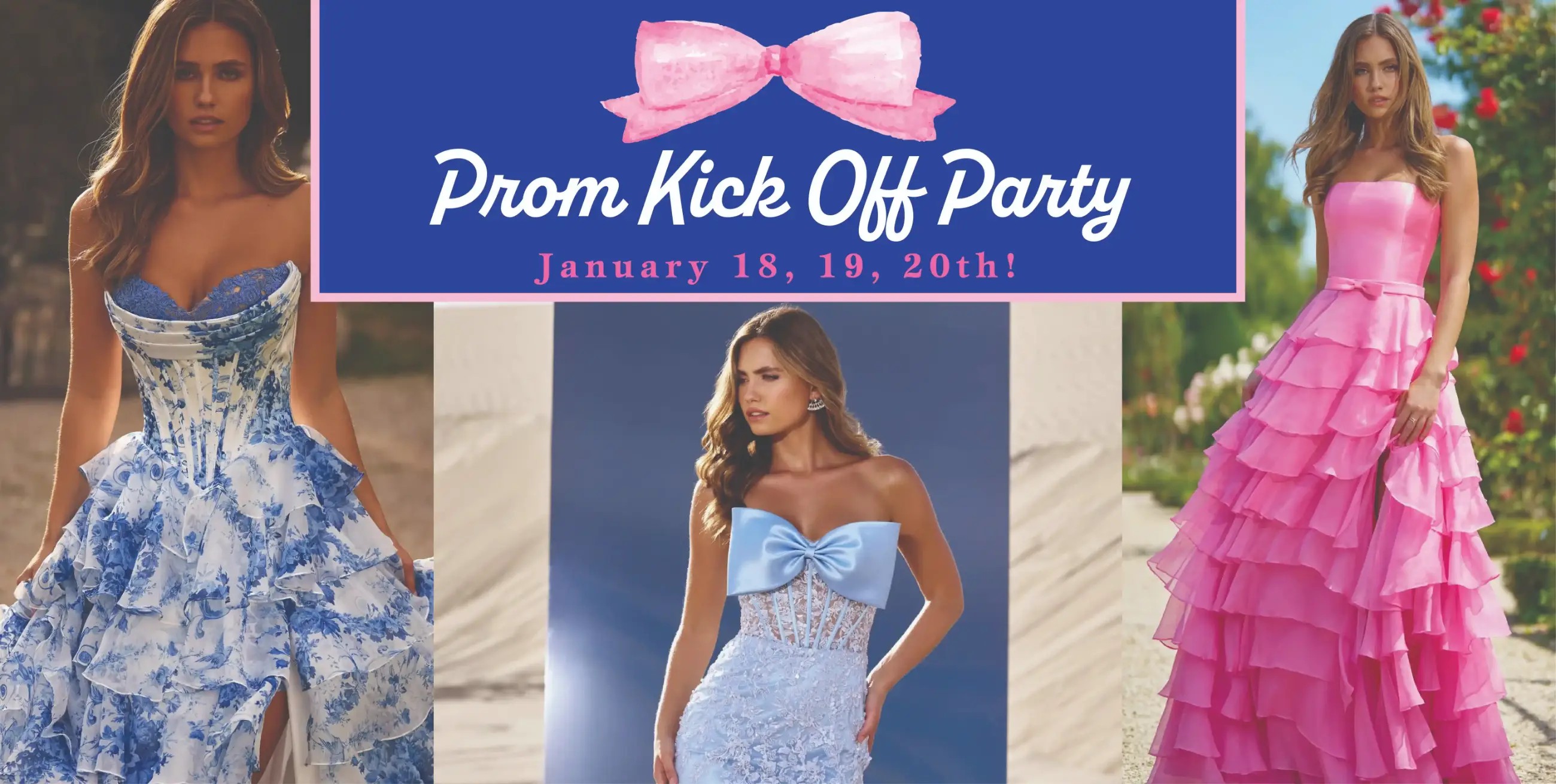 Prom Kickoff Weekend Desktop Banner