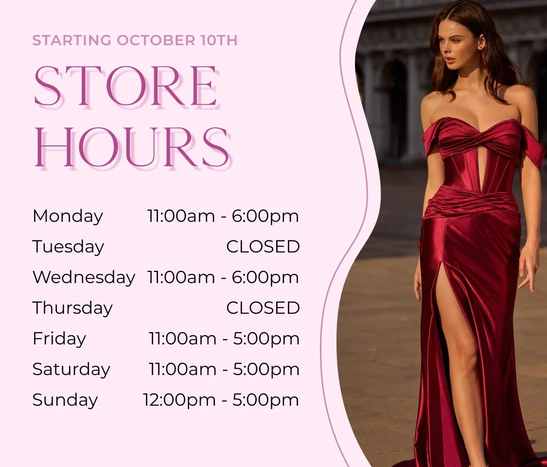 New store hours, mobile banner
